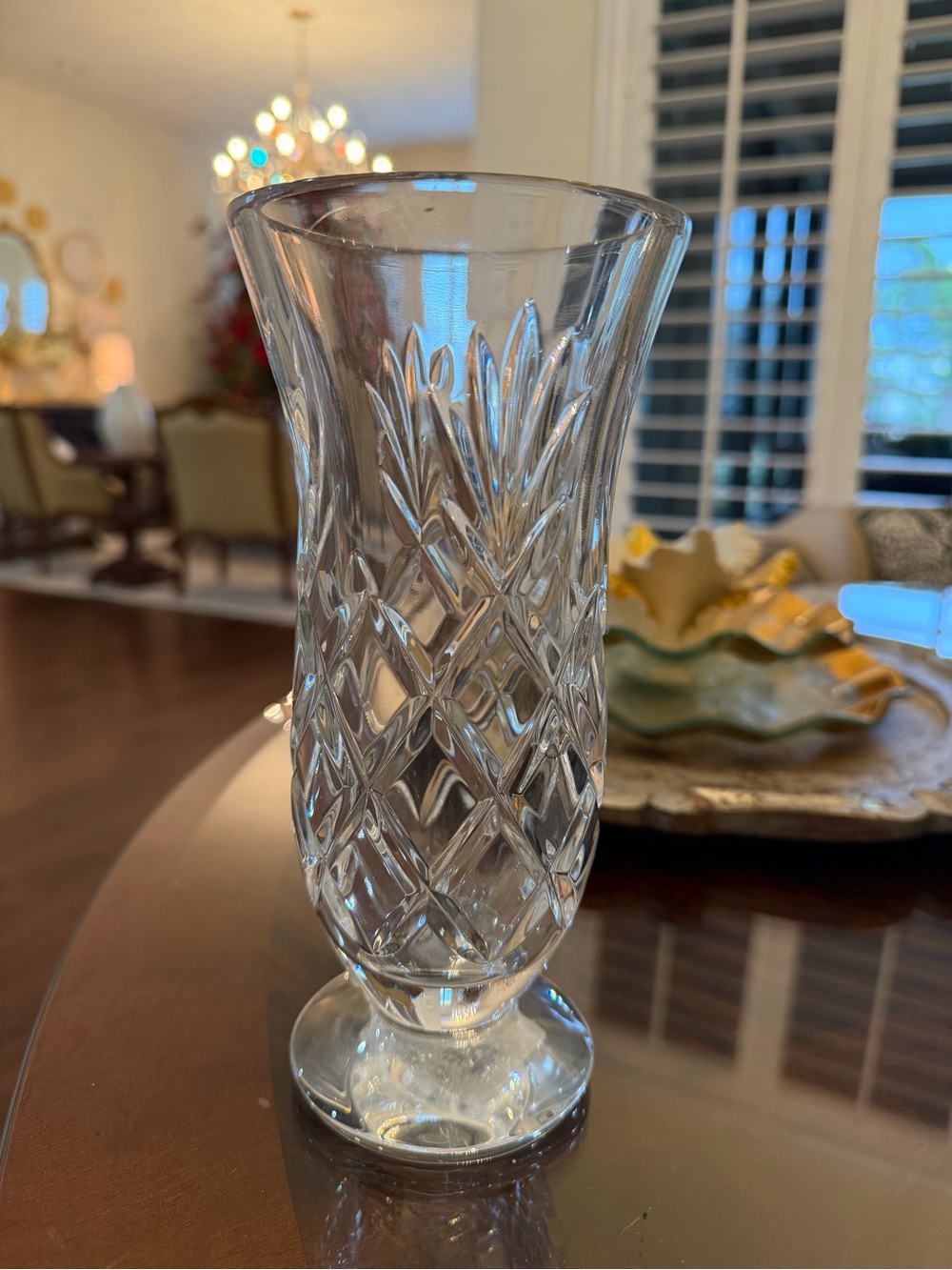 Waterford Crystal Cut Vase